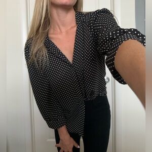 Polka Dot Blouse
